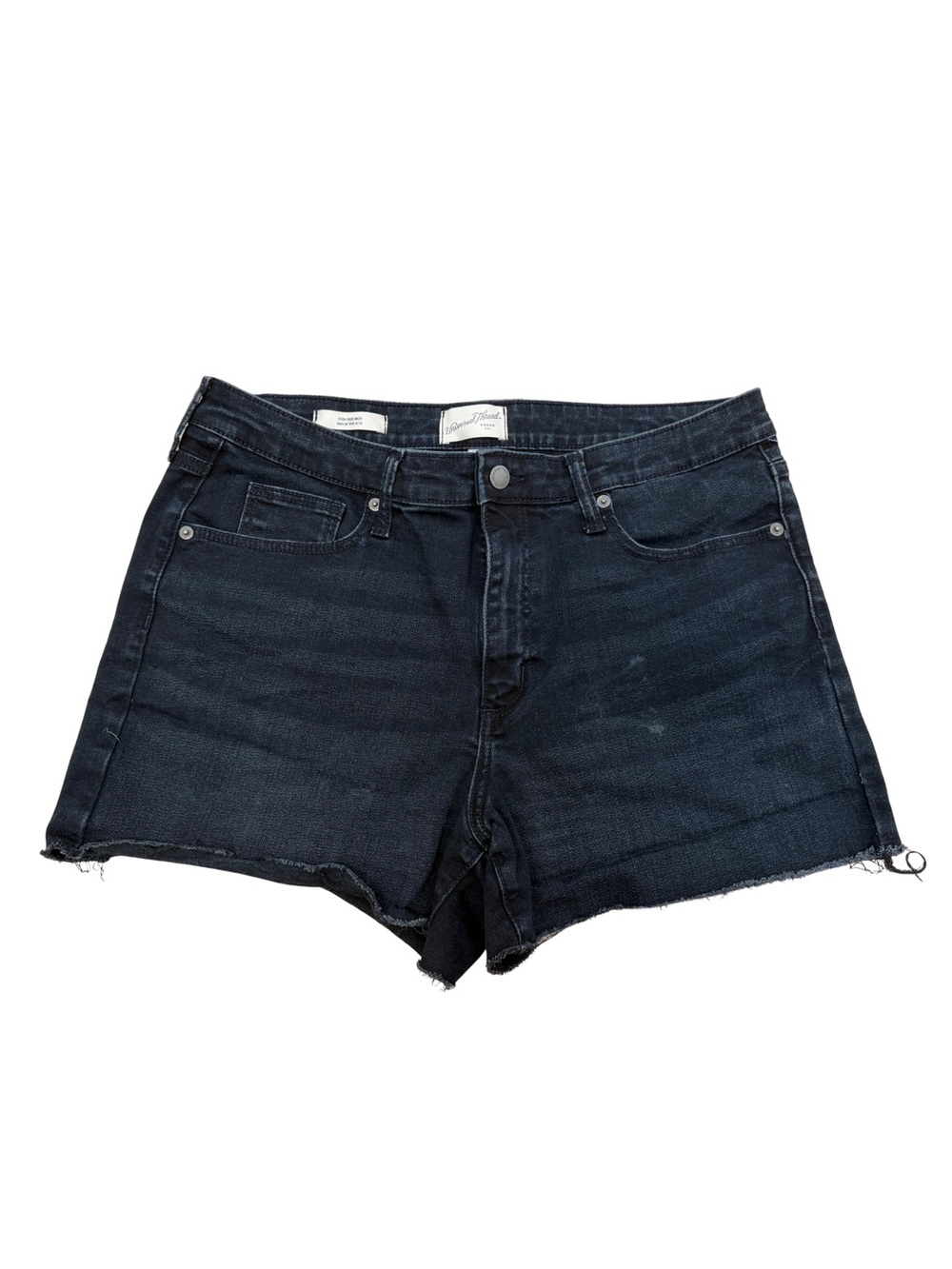 Black Cutoff Jean Shorts